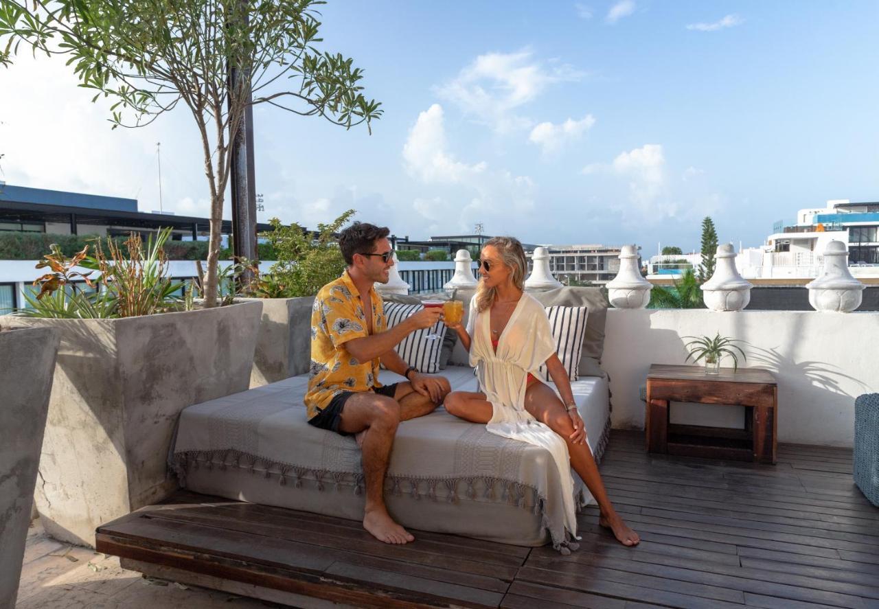 Be Playa Hotel Boutique & Rooftop Bar Playa del Carmen Exteriér fotografie