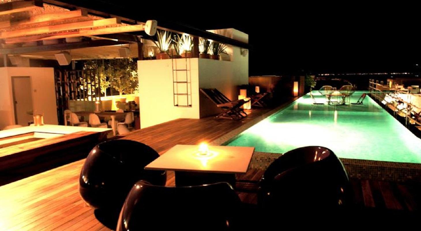Be Playa Hotel Boutique & Rooftop Bar Playa del Carmen Exteriér fotografie